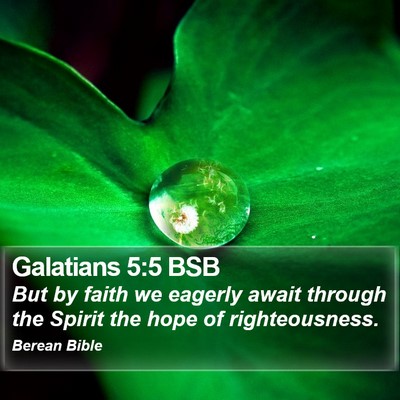 Galatians 5:5 BSB Bible Verse Image