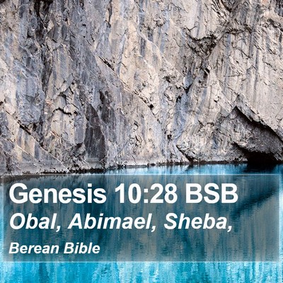 Genesis 10:28 BSB Bible Verse Image
