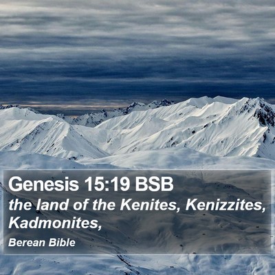 Genesis 15:19 BSB Bible Verse Image