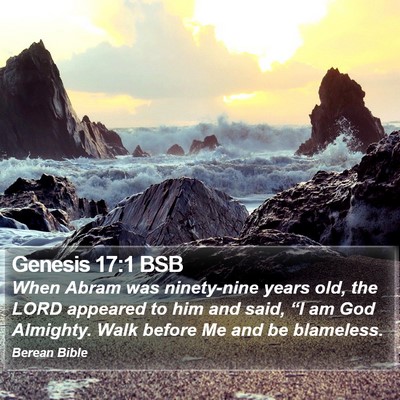 Genesis 17:1 BSB Bible Verse Image