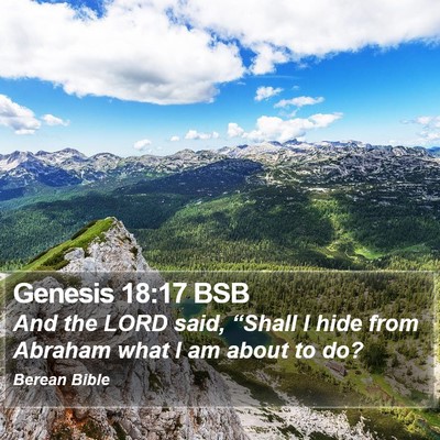 Genesis 18:17 BSB Bible Verse Image