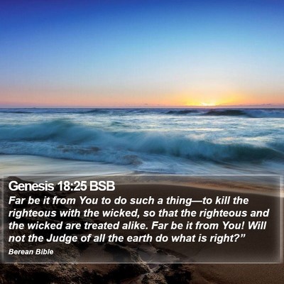 Genesis 18:25 BSB Bible Verse Image