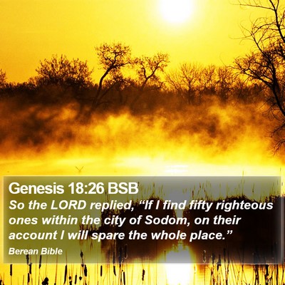 Genesis 18:26 BSB Bible Verse Image