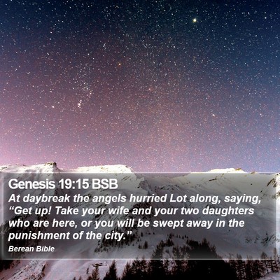 Genesis 19:15 BSB Bible Verse Image