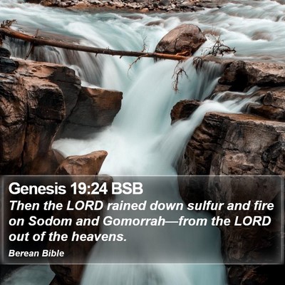 Genesis 19:24 BSB Bible Verse Image