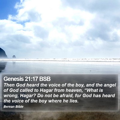 Genesis 21:17 BSB Bible Verse Image