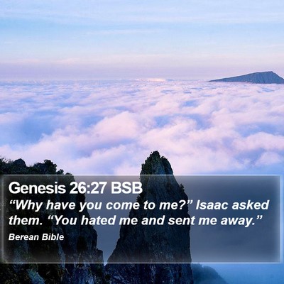 Genesis 26:27 BSB Bible Verse Image