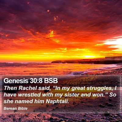 Genesis 30:8 BSB Bible Verse Image
