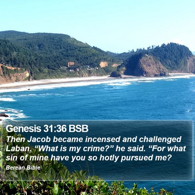 Genesis 31:36 BSB Bible Verse Image