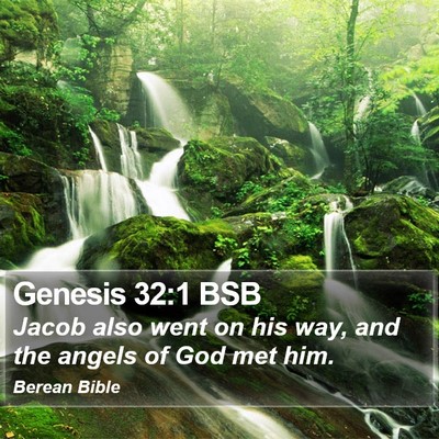 Genesis 32:1 BSB Bible Verse Image