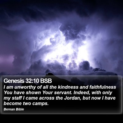 Genesis 32:10 BSB Bible Verse Image
