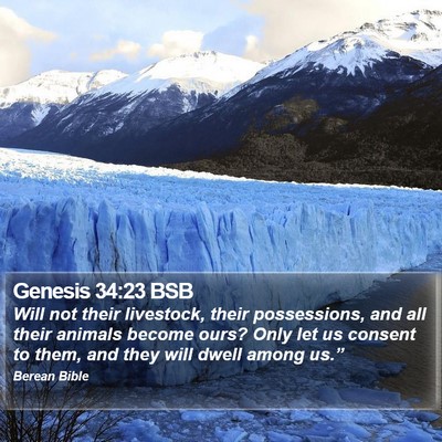 Genesis 34:23 BSB Bible Verse Image