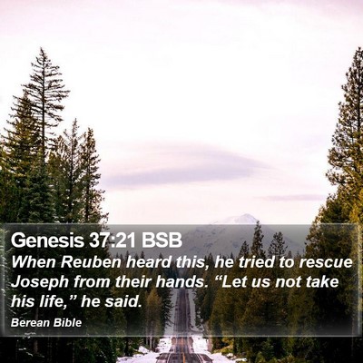 Genesis 37:21 BSB Bible Verse Image