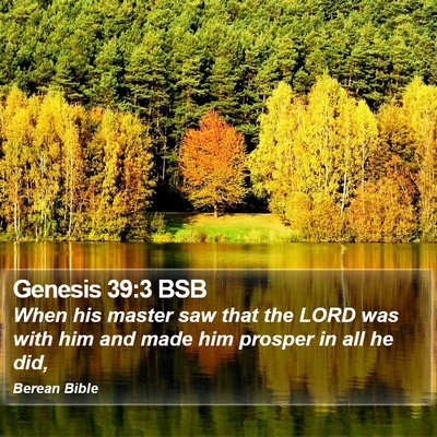 Genesis 39:3 BSB Bible Verse Image