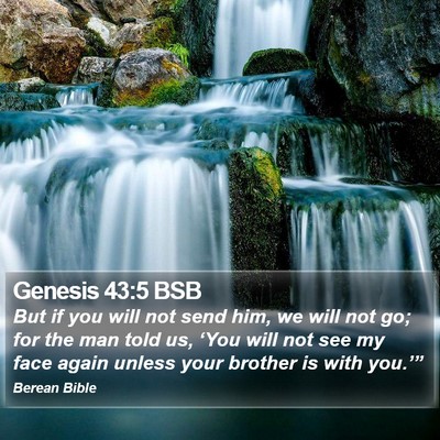 Genesis 43:5 BSB Bible Verse Image