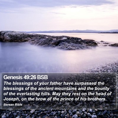 Genesis 49:26 BSB Bible Verse Image