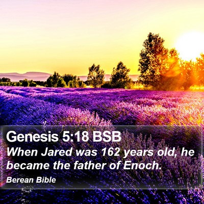 Genesis 5:18 BSB Bible Verse Image