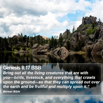 Genesis 8:17 BSB Bible Verse Image