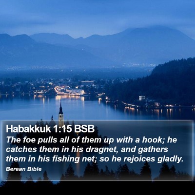 Habakkuk 1:15 BSB Bible Verse Image