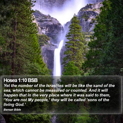 Hosea 1:10 BSB Bible Verse Image