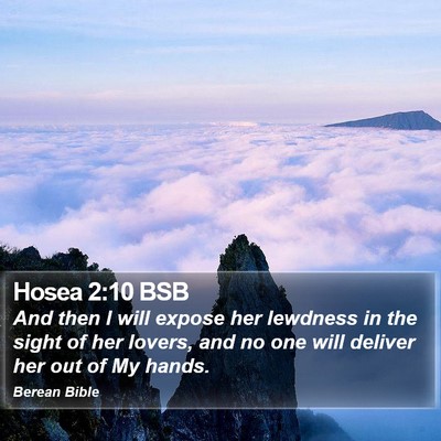 Hosea 2:10 BSB Bible Verse Image