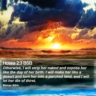 Hosea 2:3 BSB Bible Verse Image
