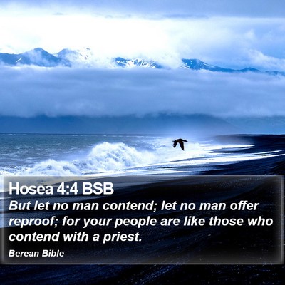 Hosea 4:4 BSB Bible Verse Image
