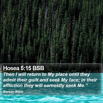 Hosea 5:15 BSB Bible Verse Image