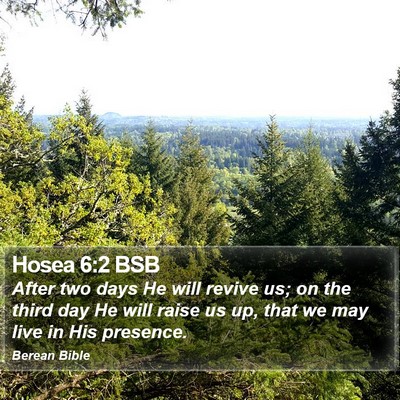 Hosea 6:2 BSB Bible Verse Image