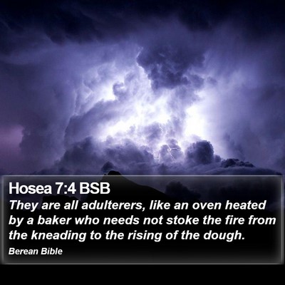 Hosea 7:4 BSB Bible Verse Image