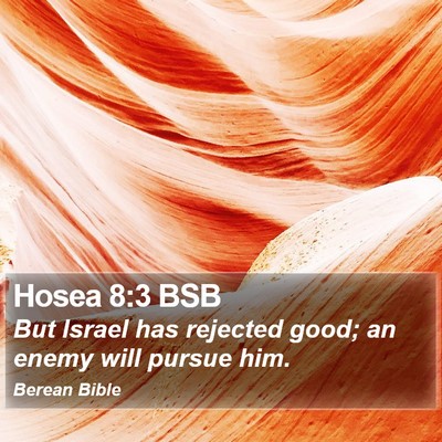 Hosea 8:3 BSB Bible Verse Image