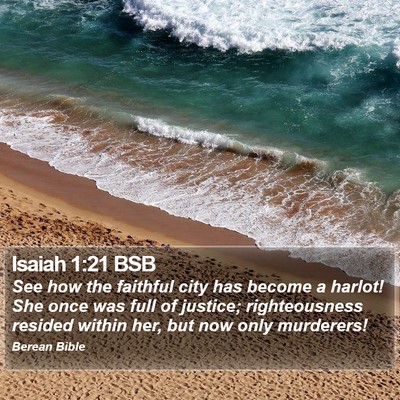 Isaiah 1:21 BSB Bible Verse Image