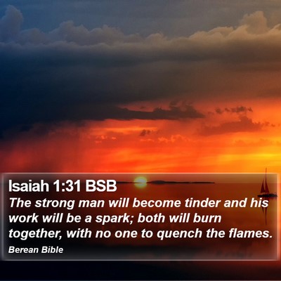 Isaiah 1:31 BSB Bible Verse Image