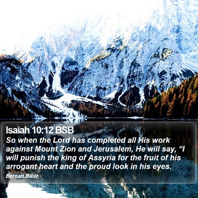 Isaiah 10:12 BSB Bible Verse Image