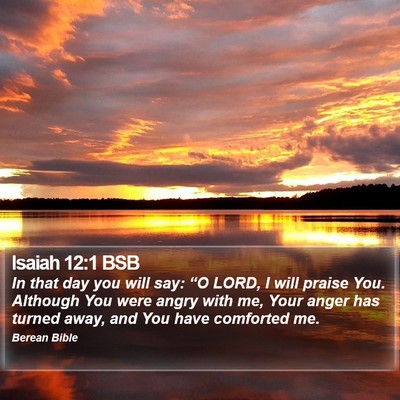 Isaiah 12:1 BSB Bible Verse Image