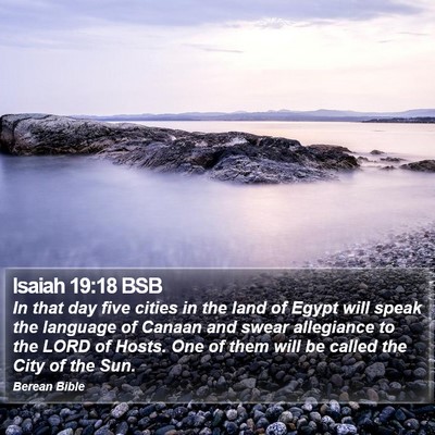 Isaiah 19:18 BSB Bible Verse Image