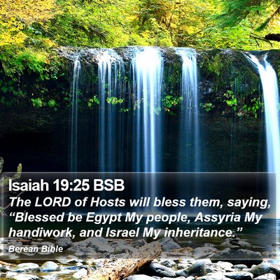 Isaiah 19:25 BSB Bible Verse Image