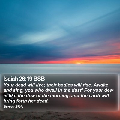Isaiah 26:19 BSB Bible Verse Image