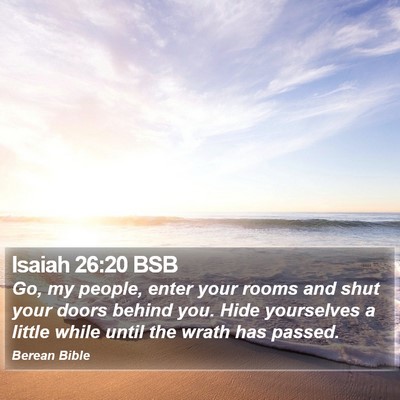 Isaiah 26:20 BSB Bible Verse Image
