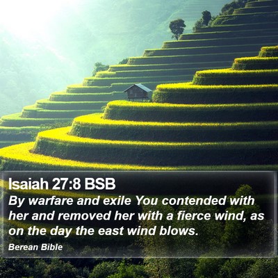 Isaiah 27:8 BSB Bible Verse Image