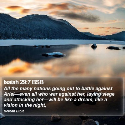 Isaiah 29:7 BSB Bible Verse Image