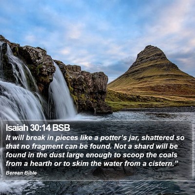 Isaiah 30:14 BSB Bible Verse Image