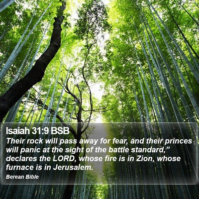 Isaiah 31:9 BSB Bible Verse Image