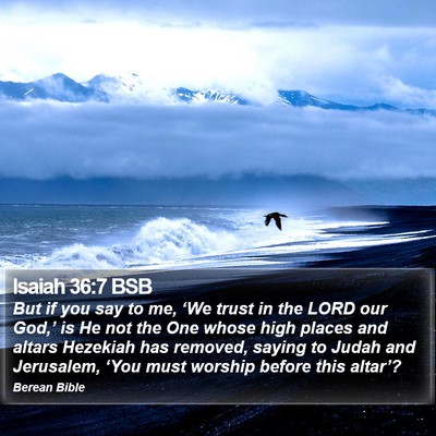 Isaiah 36:7 BSB Bible Verse Image