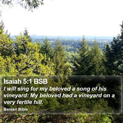 Isaiah 5:1 BSB Bible Verse Image