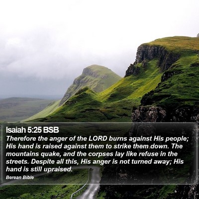 Isaiah 5:25 BSB Bible Verse Image