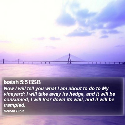 Isaiah 5:5 BSB Bible Verse Image