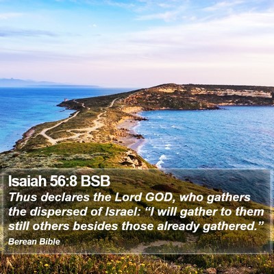 Isaiah 56:8 BSB Bible Verse Image
