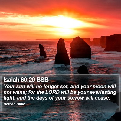 Isaiah 60:20 BSB Bible Verse Image
