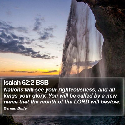 Isaiah 62:2 BSB Bible Verse Image